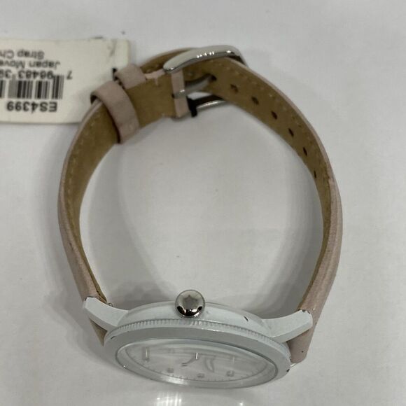 Fossil Neely ES4399 Women's Pink Leather Analog White Dial Quartz Watch XR582 - Picture 8 of 12